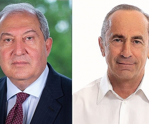 Sarkissian Congratulates Kocharyan on Second Place Win