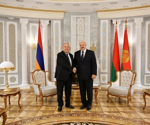 Sarkissian Congratulates Lukashenko on Belarus Independence Day