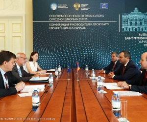 Armenian Prosecutor General, CoE Official Discuss Artsakh Humanitarian Issues
