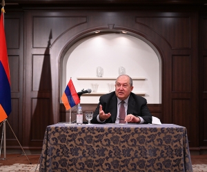 Armenian President in Japan: Calls for Removal of Barriers to Diasporan Input