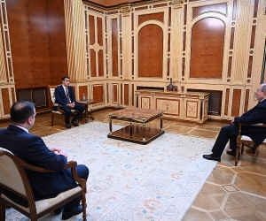 Արմեն Սարգսյանն ու Արման Թաթոյանը քննարկել են հայ-ադրբեջանական սահմանին տիրող իրավիճակը