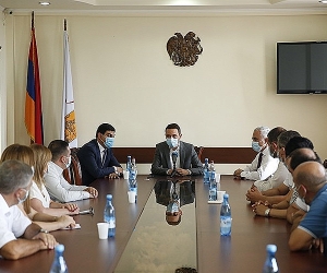 Քաղաքապետ Հայկ Մարությանը ներկայացրել է Նոր Նորք վարչական շրջանի նոր ղեկավարին