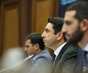 Armenian Parliament Speaker Calls for an End to Name-Calling