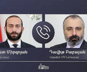 Armenia, Artsakh Foreign Ministries Discuss Karabakh Issue