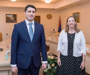 Armenian Investigative Committee Chairman, U.S. Ambassador Discuss Law Enforcement Cooperation