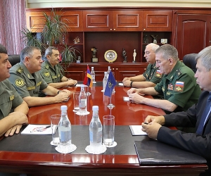 ԶՈՒ ԳՇ պետ Արտակ Դավթյանն ընդունել է ՀԱՊԿ միացյալ շտաբի պետի առաջին տեղակալին
