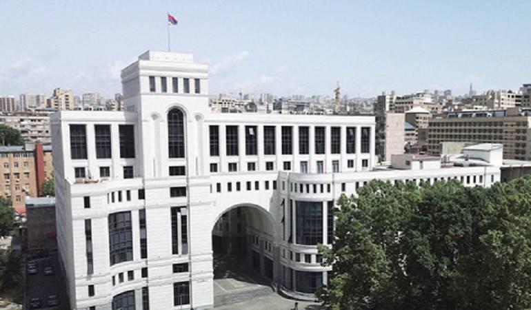 Armenia  Declares It Will Consistently Defend Artsakh People's Self-Determination Right