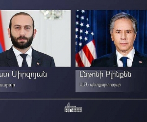 Blinken Congratulates Newly Appointed Armenian Foreign Minister Ararat Mirzoyan