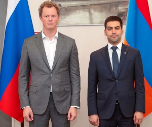 ՊԵԿ նախագահ Ռուստամ Բադասյանը հանդիպել է ՌԴ դաշնային հարկային ծառայության ղեկավարի հետ