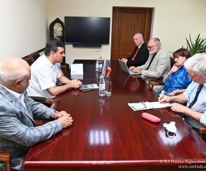 Armenian Human Rights Defender Receives Baroness Cox