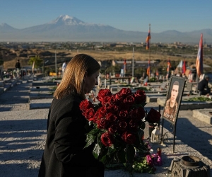U.S. Ambassador Pays Respects to Karabakh Conflict Victims