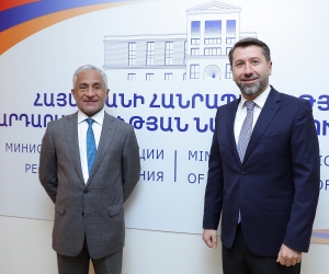 Armenian Justice Minister, UAE Official Meet in Yerevan
