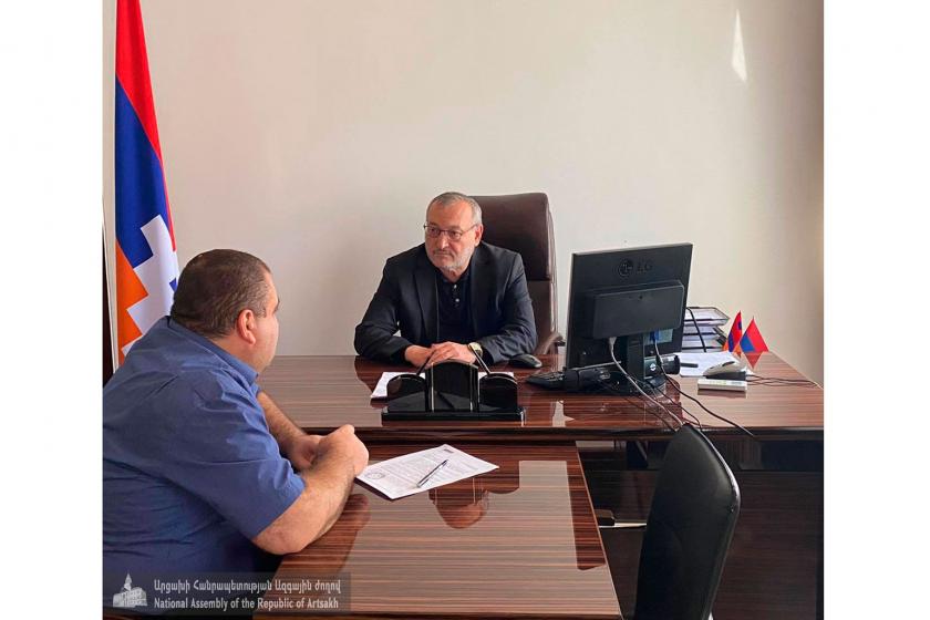 Արցախի ԱԺ նախագահ Արթուր Թովմասյանն աշխատանքային այցով Երևանում է