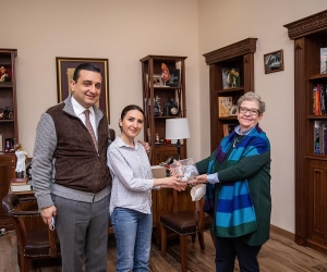EU Delegation Head Impressed with Yerevan's Rehab Center for Wounded Soldiers