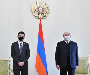 Armenian President, UK Ambassador Discuss Regional Security