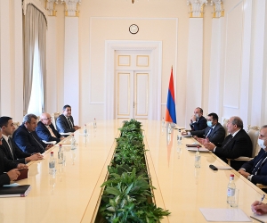 Armenian President, Palestine Church Affairs Committee Head Discuss Preservation of Armenian Christian Holy Sites