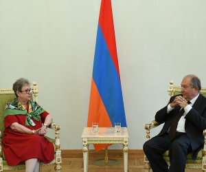 Armenian President, EU Delegation Head Discuss Regional Security
