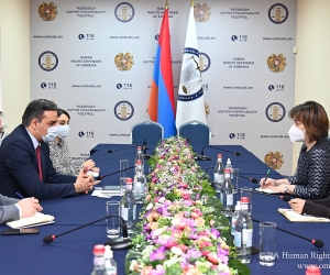 Արման Թաթոյանն ընդունել է ՄԱԿ-ի զարգացման ծրագրի մշտական ներկայացուցչին