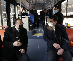 Chinese Ambassador, Yerevan Mayor Inspect Buses Purchased by Ousted Mayor Marutyan