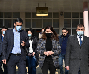 Արման Թաթոյանն ու Հայաստանում ՅՈՒՆԻՍԵՖ-ի ներկայացուցիչն Սյունիքի մարզ են այցելել
