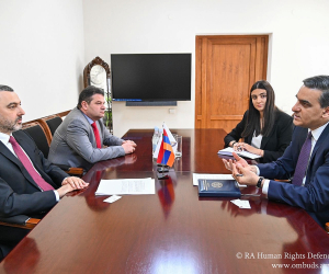 Արման Թաթոյանն ընդունել է Բուլղարիայի Հանրապետության արտակարգ և լիազոր դեսպանին