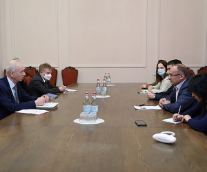 Hayastan Faction Head, Canadian Official Discuss Program to Support Democracy in Armenia