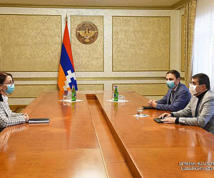 ՄԻՊ Քրիստիննե Գրիգորյանն աշխատանքային այց է կատարել Արցախ