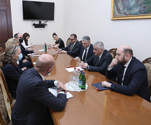 Փոխվարչապետ Մհեր Գրիգորյանը տարածաշրջանային մակրոտնտեսական իրավիճակի վերաբերյալ քննարկում է անցկացրել