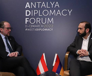 Արարատ Միրզոյանը հանդիպել է Ավստրիայի եվրոպական և արտաքին գործերի դաշնային նախարարին