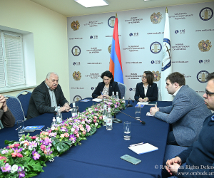 ՄԻՊ-ն աշխատանքային հանդիպում է ունեցել Խոշտանգումների կանխարգելման խորհրդատվական խորհրդի անդամների հետ