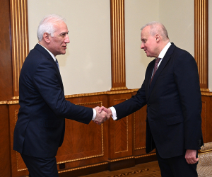 Armenian President, Russian Ambassador Meet