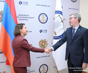 ՄԻՊ Քրիստինե Գրիգորյանն ընդունել է Շվեդիայի դեսպանին