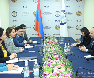 ՄԻՊ-ը աշխատանքային քննարկում է ունեցել Աշխատանքի և սոցիալական հարցերի նախարարի հետ