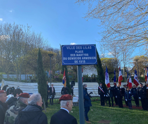 Paris Suburb Holds Armenian Genocide Anniversary Commemoration