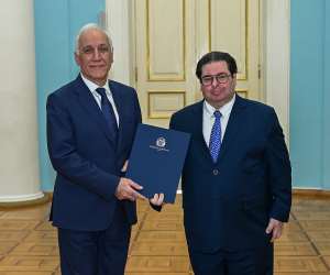 Նախագահին հավատարմագրերն է հանձնել Դոմինիկյան Հանրապետության նորանշանակ դեսպանը
