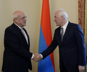 Վահագն Խաչատուրյանն ընդունել է Հայկական բարեգործական ընդհանուր միության նախագահ Պերճ Սեդրակյանին