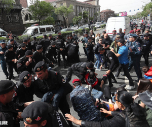Armenia: Police Take 48 Into Custody During Anti-Government Protests