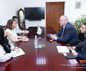 ՄԻՊ-ն ընդունել է Freedom House-ի Եվրոպայի ու եվրասիական ծրագրերի տնօրենին