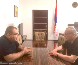 Արթուր Թովմասյանն այցելել է ՀՀ-ում Արցախի կառավարության օպերատիվ շտաբ