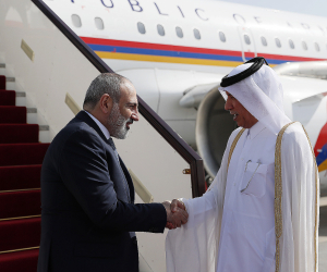 Pashinyan in Qatar on Official Visit