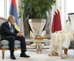 Pashinyan, Qatar Emir Discuss Cooperation