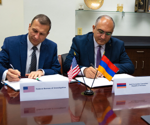 Armenian Anti-Corruption Committee, U.S. FBI Sign Cooperation MoU