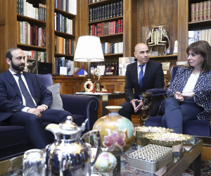 Armenian Foreign Minister, Greek President Discuss Expanding Cooperation