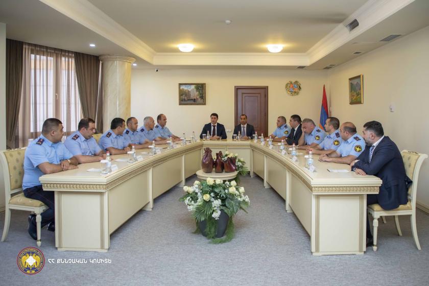 Արգիշտի Քյարամյանն ընդունել է Արցախի քննչական կոմիտեի պատվիրակությանը