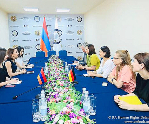 Պաշտպանը Բունդեսթագի փոխնախագահին ներկայացրել է հետպատերազմյան շրջանի հումանիտար խնդիրները