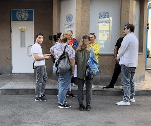 Yerevan Protesters Decry U.N. Double Standard on Azerbaijani Aggression