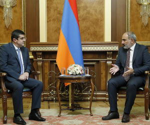 Artsakh President in Yerevan for Talks