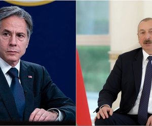 Blinken Urges Aliyev to Respect Ceasefire
