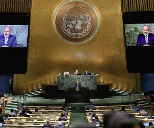 Pashinyan at U.N., "No Tangible Peace Progress with Azerbaijan"