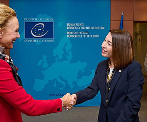 Armenian Human Rights Defender, CoE Secretary General Meet in Strasbourg